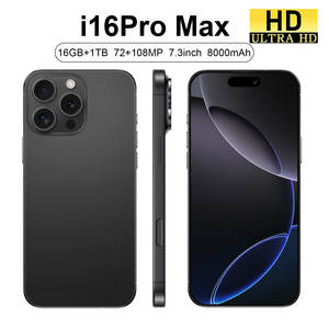 Gran Oferta, Teléfono Inteligente 16 Pro Max Desbloqueado, <span class=keywords><strong>Barato</strong></span>, de 6.9 Pulgadas, 4G 5G, 1TB, Doble SIM, Cámara de 108MP - Product Image 4