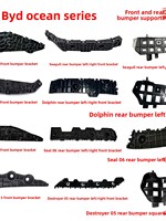Support de pare-chocs avant noir, support de pare-chocs arrière pour BYD Seagull Dolphin Seal 06 Destroyer 05 (Pièces de rechange) Garantie
