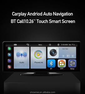 Moniteur de voiture IPS de 10,26 pouces, prend en charge CarPlay sans fil, Android Auto, navigation, lien miroir, image inversée OEM, écran tactile portable - Product Image 2