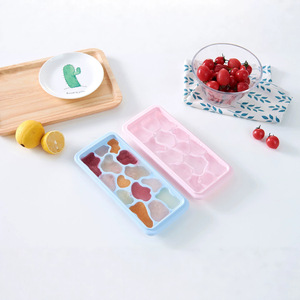Ice Cube Molds Food Grade 400ml Easy Demold Press Type For Home Use Family Ice Making - Product Image 4