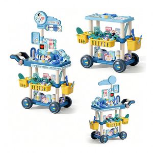 Montessori <b>Doctor</b> Toy <b>Set</b> Kids Medical Tools Pretend Play Hospital Clinic Educational Role Playing Learning Toys Gift - Product Image 3