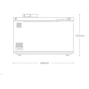 Aquarium intelligent Mijia CN MYG100 20L pour la maison, verre ultra-transparent, alimentation automatique sans changement d'eau pendant 6 mois, Wifi - Product Image 6