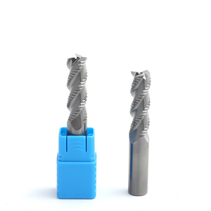Fraise à bout en carbure de tungstène brut à 3 cannelures HRC55, acier au tungstène, usinage ondulé, outil CNC, ODM OEM - Product Image 2