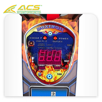ACS Ultimate Big Punch pour machine d'entraînement de boxe, jeu à monnayeur, ballon de frappe rapide sur pied, en métal et plastique