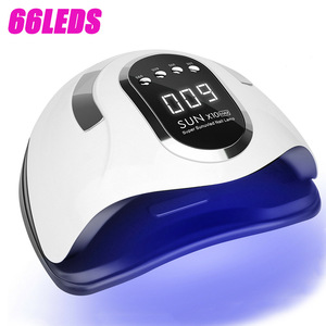 Prix de gros abordable, sécheuse à ongles UV LED 220W avec 66 perles LED pour le séchage du vernis gel, lampe à ongles au design portable - Product Image 1