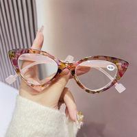 Nouvelles Lunettes de Lecture Anti-Lumière Bleue Transparentes 2025 pour Femmes, Lunettes de Lecture HD Oeil de Chat, Vente en Gros de Lunettes de Vue