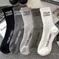 Haute Qualité Quarter Crew Gym Athlétique Unisexe Respirant Hommes Chaussettes Blanc Basketball Rembourré Chaussettes De Sport