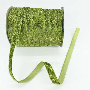 Ruban Multicolore en Polyester Élastique Scintillant Métallique à Paillettes pour Bracelet, Matériau de <span class=keywords><strong>Corde</strong></span> pour Bracelet à Lettres Coulissantes et Nœuds - Product Image 4