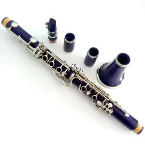 Clarinete ABS Amarillo de Alta Calidad, Niquelado, Bb17keys, Instrumento - Product Image 6