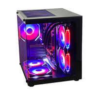 PCOOLING Case Pc Gaming Atx Pc Cabinet Oem Computer Case Verre trempé Pc Case