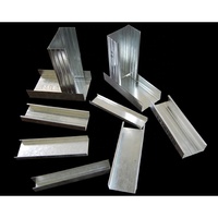 Perfil de Acero Galvanizado CE para Techo, Canal de Acero para Estructura Metálica, Montante y Riel para Paneles de Yeso para Proyecto en Panamá