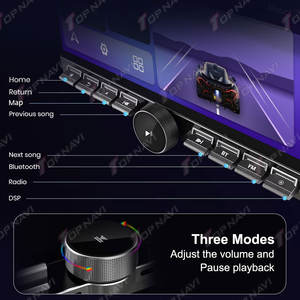 13.1インチシングルノブAndroidカーDVDプレーヤー (GPSダイヤモンド2Kカーステレオミュージックシステム付き) 1年間のマルチメディアプレーヤー - Product Image 6