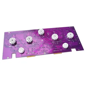 Carte de circuit amplificateur à tubes à vide 6U8 6F2 Push <span class=keywords><strong>EL34</strong></span> <span class=keywords><strong>KT88</strong></span>, carte de circuit imprimé PCB, amplificateur audio haute puissance 30Wx2 - Product Image 4