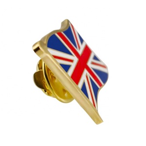 Pin de Solapa Personalizado con Bandera de Arabia Saudita, Siria, Kenia, Texas, Pakistán, Catar, Sri Lanka, Estados Unidos, en Plata y Oro - Product Image 4