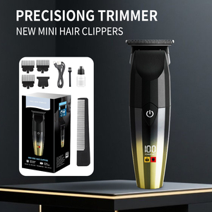 Cắt tóc cho nam giới chuyên nghiệp không dây cắt tông đơ thiết lập cắt cho tóc Cắt Kit với LED hiển thị quà tặng cho CHA - Product Image 4