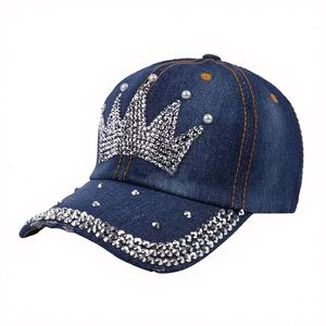 Nueva Gorra de Béisbol de 6 Paneles con Estampado Sublimado Transpirable Estilo Urbano Americano, Unisex, con Adornos de Diamantes de Imitación - Product Image 3