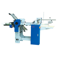 Machine à plier le papier de poche automatique, impression bluetooth, couverture de livre, filtre à air, alimentation manuelle, format a4 à a0, a3