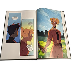 Webtoon Style Comic <span class=keywords><strong>Manga</strong></span> Libro gráfico Encuadernación perfecta Fancy & Offset Paper Hard Cover Idioma inglés para creadores en línea - Product Image 1