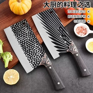 Las cuchillas de cocina forjadas en Yangjiang son afiladas y versátiles, ideales para cortar en la cocina, deshuesar, trinchar y para uso en la calle. - Product Image 1