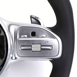 Volant en cuir pour Mercedes Ben AMG ML W164 W166 W211 W212 C117 W177 W222 W223 W218 C118 W251 W176 W204 W205 <span class=keywords><strong>C63s</strong></span> - Product Image 5