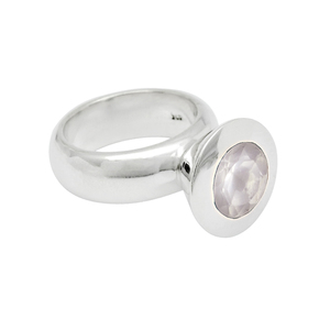 Elegant Design 100% Natural <b>Rose</b> <b>Quartz</b> Gemstone 925 Sterling Silver Round Shape Handmade <b>Rings</b> Fine Jewelry at Wholesale Price - Product Image 2