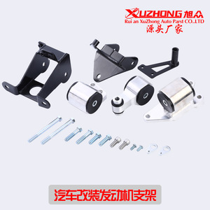 ขายึดเครื่องยนต์ Xuzhong สำหรับ Honda Civic 06-11 Si FG FA FD K2 อะลูมิเนียม อะไหล่ทดแทน พร้อมน็อต - Product Image 5