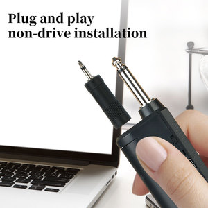 Nhà máy OEM VHF Micro không dây cầm tay chuyên nghiệp, hệ thống micro tụ điện không dây di động dùng cho karaoke, hội nghị - Product Image 4