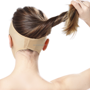 Prenda de Compresión Médica, Vendaje Elástico para Liposucción, Soporte Facial Mandibular, Moldeador de Cabeza en <span class=keywords><strong>V</strong></span>, Control Firme, Top de Spandex, 1 Pieza - Product Image 3