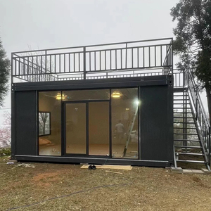 Paneles sándwich prefabricados de Casa contenedor modular plegable de bajo precio promocional OEM para uso en hoteles y exteriores - Product Image 4