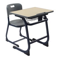 Mobilier scolaire Table d'apprentissage pour étudiants Ensembles de bureau et de chaises Bureau d'étude
