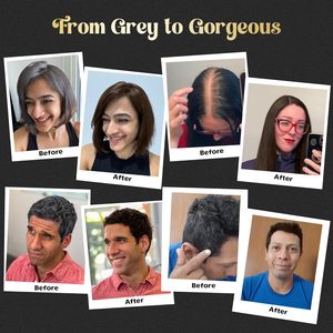 Shampoo Colorante Permanente <span class=keywords><strong>Naturale</strong></span> HanFei a Prezzo di Fabbrica, Tinta Magica per Capelli Grigi, Copertura Duratura 500ml Henna Verde - Product Image 6