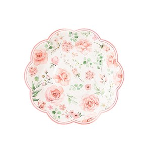 Padi Round <b>Disposable</b> Paper <b>Plates</b> 7 Inch Party Tableware Modern Simple Design Zhejiang China - Product Image 5