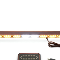 Barre lumineuse LED série 6700 avec contrôleur, barre lumineuse d'avertissement de sécurité ambre pour camion, camping-car, bateau
