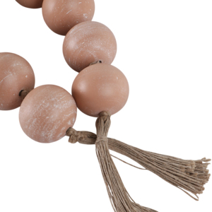 Ghirlanda decorativa di perline con estremità a nappine per decorazioni per la casa, soggiorno, ufficio, bagno. - Product Image 5