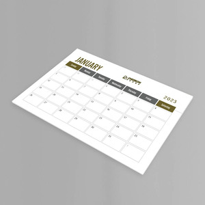Chizikon bán buôn Chất lượng cao tùy chỉnh khuyến mại bàn bảng treo tường lịch hàng tháng 365 ngày Advent tùy chỉnh giấy lịch - Product Image 3