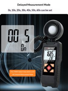 เครื่องวัดความสว่าง Shengli แบบมืออาชีพ ปรับช่วงอัตโนมัติ ความแม่นยำสูง สำหรับวัดความสว่างและความสว่างของแสง น้ำหนัก 4 กก. - Product Image 4