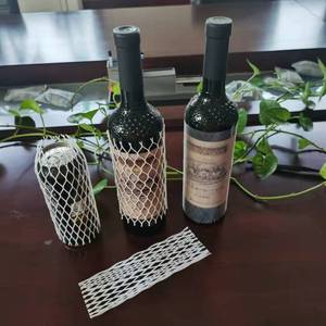 Chất lượng cao dịch vụ màu đỏ không có nút Máy <span class=keywords><strong>Net</strong></span> sản phẩm công nghiệp EPE netless đùn bao bì rượu vang - Product Image 2