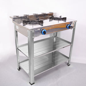 Bağımsız Portatif Gazlı Ocak Ticari veya Ev Tipi Mutfak Portatif Ocaklar Kamp Gazlı Cihazları Ocak Pişirme Ünitesi - Product Image 5