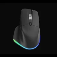 2022 OEM Computer wiederauf ladbare ergonomische Maus 7d Atem licht RGB Gaming Maus 2.4G Wireless Bluetooth Maus