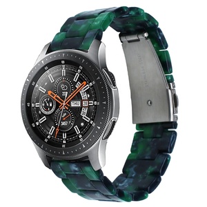 Bracelet de montre en résine orange 20 mm 22 mm pour <span class=keywords><strong>Watch</strong></span> 42 mm/46 mm Active 2 & Gear S2/S3 pour <span class=keywords><strong>Watch</strong></span> GT 2 - Product Image 6
