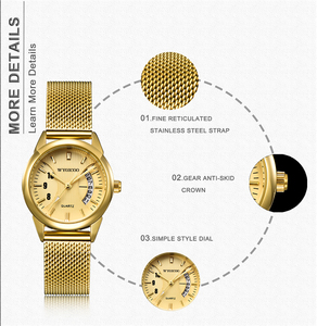 Montres Dames de Luxe whach นาฬิกาข้อมือสีเงินสำหรับผู้หญิงดีไซน์คลาสสิกหรูหรา - Product Image 6