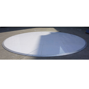 Parquet en bois emboîtable blanc brillant pour événements et fêtes - Product Image 6