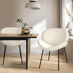 <span class=keywords><strong>Chaise</strong></span> d'appoint contemporaine blanche <span class=keywords><strong>chaise</strong></span> de salle à manger en velours rembourrée avec dossier bas incurvé pour <span class=keywords><strong>cuisine</strong></span> salon dîner - Product Image 6