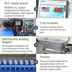 Hướng dẫn sử dụng Gummy Gấu Mini dừa sữa sô cô la kẹo bảng Top bảng-top Tabletop tiền gửi tiền gửi làm cho <span class=keywords><strong>henan</strong></span> máy - Product Image 4