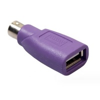 Adaptor USB ke Ps2 6Pin Din USB betina