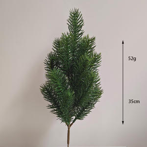 Adorno de árbol artificial verde <span class=keywords><strong>para</strong></span> decoración de interiores del hogar Agujas de <span class=keywords><strong>pino</strong></span> de Acción de Gracias - Product Image 3