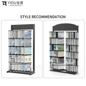 Nhà máy tùy chỉnh nhân tạo đá gạch bảng điều chỉnh trang chuyển kệ showroom Mẫu Granite đá cẩm thạch đá <span class=keywords><strong>Rack</strong></span> hiển thị - Product Image 5