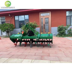 Good Sale New 3-Point Tractor-Drawn Tiller 180cm Width Rotary <b>Cultivator</b> for Farmland Tillage Consolidation - Product Image 5
