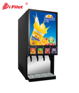 Phi công nóng & lạnh julice bột 4-seleciton thiết kế mới tự dịch vụ uống máy cho bán buôn lạnh nước trái cây Dispenser - Product Image 5