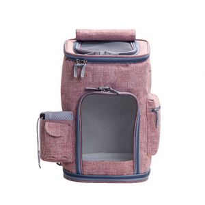 Customized Soft-Sided Pet Carrier <b>Backpack</b> for <b>Small</b> Cats and Dogs Travel Bags - Product Image 2